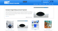 Desktop Screenshot of orbitind.com